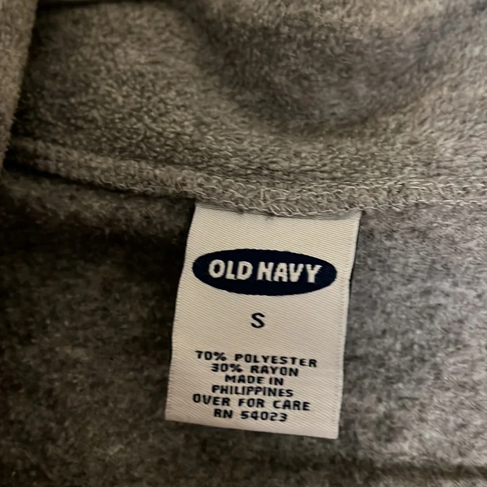 Women’s OLD NAVY Sweater Collared Vest, Heather Gray, Size Small - Picture 4 of 5